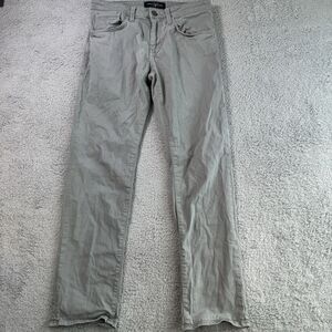 Mavi Pants Mens 30x31 Grey Zach‎ Straight Leg Stretch Comfort Chino
